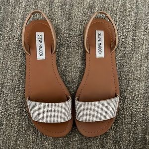 Steve Madden Rhinestone Flats